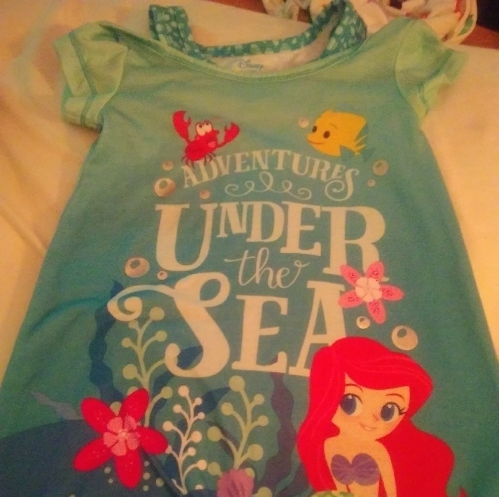 Girls little mermaid dress